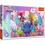 Trefl Пъзел Trefl от 24 макси части - В света на Тролчетата (14359) - baby
