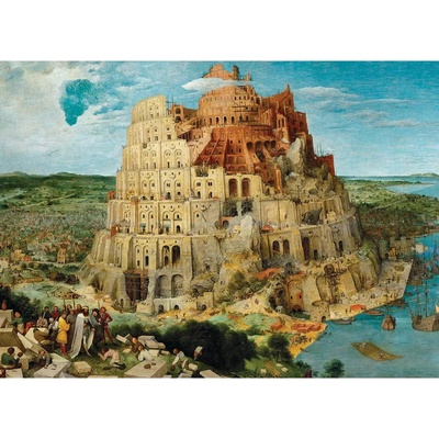 EuroGraphics Pieter Bruegel The Tower of Babel 1000 dílků