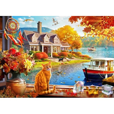 Bluebird Puzzle - Puzzle Crisp: Fall View - 500 piese