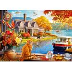 Bluebird Puzzle - Puzzle Crisp: Fall View - 500 piese