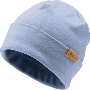 Sterntaler Детска зимна шапка (beanie) Sterntaler Kid's Turn-up Beanie - Samtblau - размер 43 cm (904-2471-0309)