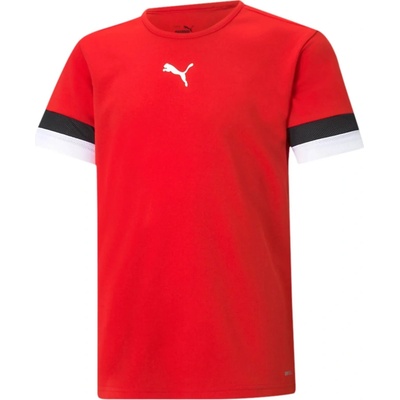 Puma TEAMRISE JERSEY JR 704938_01 Puma RED/Puma BLACK/Puma WHITE