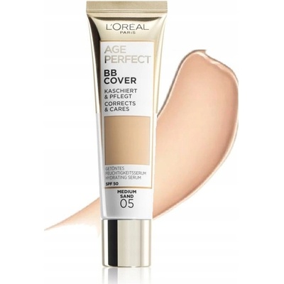 L'Oréal Paris Age Perfect BB Cover 05 Medium Sand BB krém SPF 41-50 30 ml