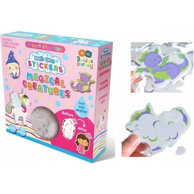 Barney&Buddy Vodolepky do kúpeľa sieťka kúzelné stvorenia