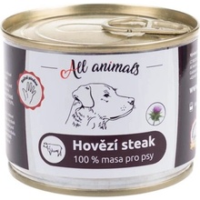 All Animals DOG hovädzie steak 200 g