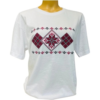 КАРНАВАЛ ДАМСКА ТЕНИСКА С БРОДЕРИЯ - МОДЕЛ 10 (787720242244)