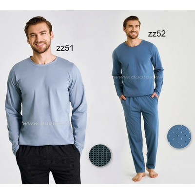 Taro pánske pyžamo Lorenzo3474 zz52-modrá