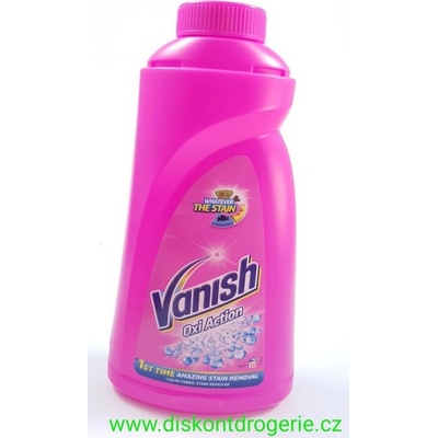 Vanish Oxi Action Liquid odstraňovač skvrn 1 l – Sleviste.cz