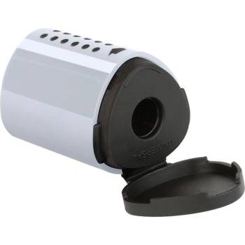 Faber-Castell Острилка Grip 2001, единична, с контейнер, сив (1015200046)