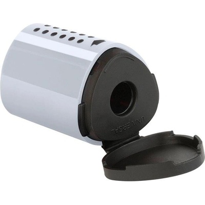 Faber-Castell Острилка Grip 2001, единична, с контейнер, сив (1015200046)