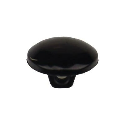 Pro Háčkování Knoflík kulatý černý 12 mm