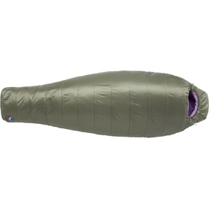 Big Agnes Дамски синтетичен спален чувал Big agnes Women's Anthracite 30 Synthetic sleeping bag - Lichen Green / African Violet - размер Regular (514-1648-0111) Спален чувал