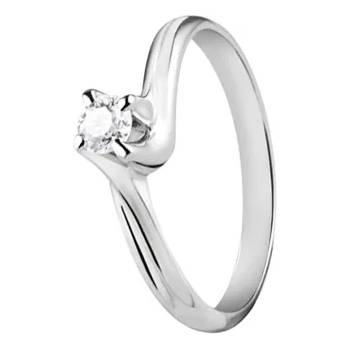 Bliss Дамски златен пръстен с диамант Bliss 20060656 (20060656)