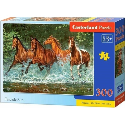 Castorland Пъзел Castorland от 300 части - Каскадно изпълнение (B-030361)