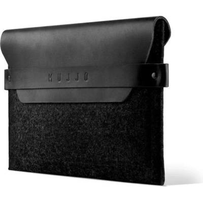 Mujjo Envelope Sleeve - луксозен калъф за iPad mini 1, mini 2, mini 3, mini 4, mini 5 (черен)