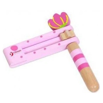 Classic World - Дървено кречетало - Розово с лотос (2623_4)