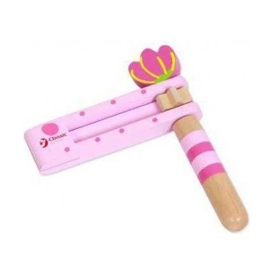 Classic World - Дървено кречетало - Розово с лотос (2623_4)