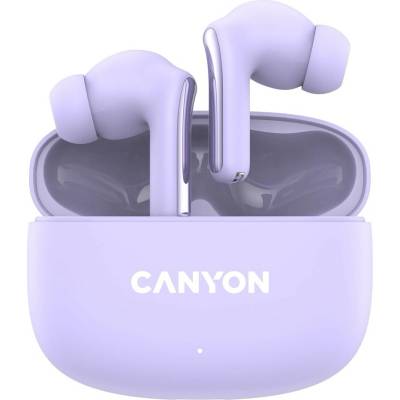 Bezdrátová stereo sluchátka True Wireless OnGo 9 fialová