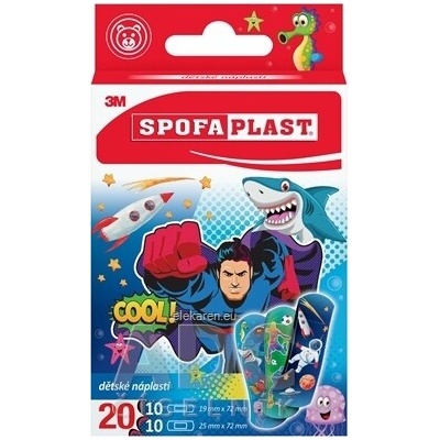 3M Deutschland 3M SPOFAPLAST č.118 Detské náplasti 20 ks