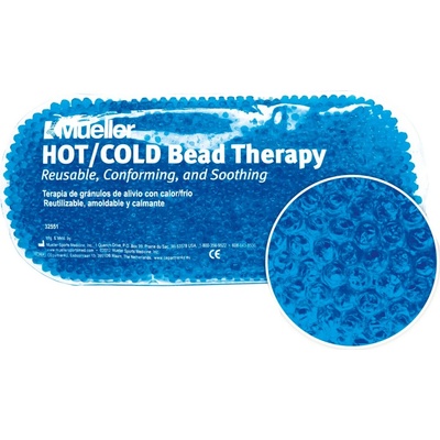 Mueller Hot / Cold Bead - Chladivý / hřejivý sáček s gelovými perličkami - modrý – Hledejceny.cz