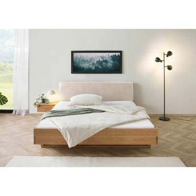 Bighome Fichtelberg s levým nočním stolkem dub přírodní olejovaný čelo béžové 85 cm
