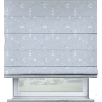 Yellow Tipi Синьо-сива детска ролетна щора 170x130 cm Magic - Yellow Tipi (1502-500-16)