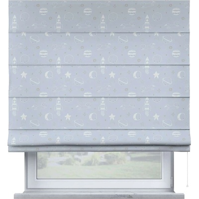 Yellow Tipi Синьо-сива детска ролетна щора 170x130 cm Magic - Yellow Tipi (1502-500-16)