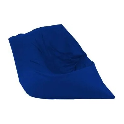 PUFRELAX Пуф, Голяма възглавница, 350л. , Magic Pillow - Teteron Blue, Перящ се калъф, За открито, Пълнеж от Полистиролни перли, 8091 (PUF-G-MP-TEX-BLURY)