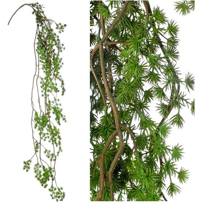ŤAHAČKA DROBNÉ IHLIČIE ZELENÉ 130CM