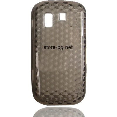 Samsung B5722 Силиконов Калъф Черен + Протектор