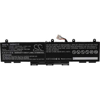 HP HP, 3 клетки, 11.4V, 51Wh - CX03XL (HP-BS-0220)