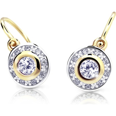 Cutie Kids Jewellery Gold Zlaté náušničky C2400
