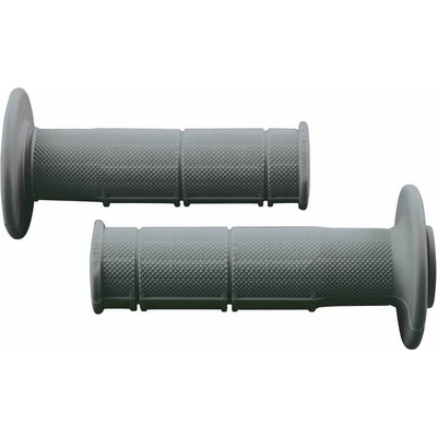 RTECH gripy Racing mäkké, sivé, pár, dĺžka 116 mm