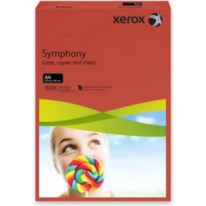 Xerox Копирна хартия, цветна, A4, 80 g, XEROX "Symphony", тъмночервена (интензивна) 003R93954 (003R93954)