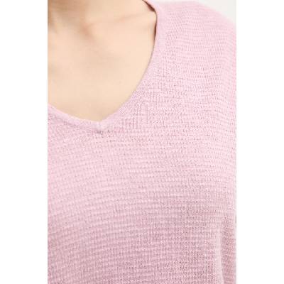 United Colors of Benetton тениска дамска с лен (1DC3D403T)