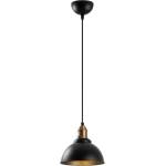 Opviq Черно висящо осветително тяло с метален абажур ø 21 cm Varzan - Opviq lights (942FLG2132)