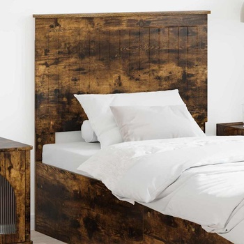 vidaXL Облегалка за глава с таблото Димян дъб 90 cm Инженерно дърво (887808)