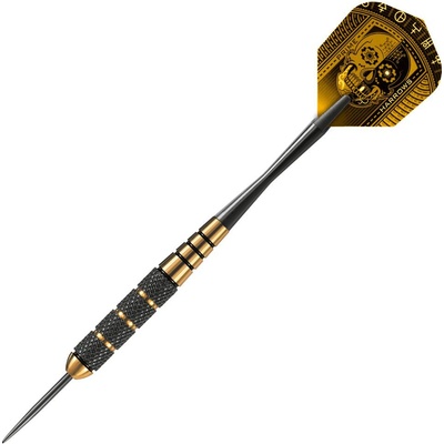 Sada steel šipek Harrows Voodoo 23g K, Brass