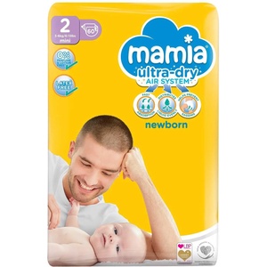 Mamia Mamiа 2 Jumbo 60 броя, от 3 до 6 кг