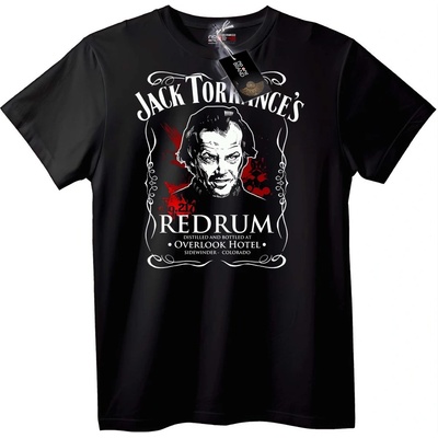 NOONEBRAND Тениска Редрум на Джак Торанс - 6XL, Black