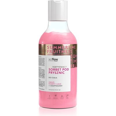 so! flow Energizing Shower Sorbet хидратиращо сорбе за тяло под душа Guava, Lychee 400ml