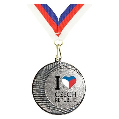 Medaile I love Czech republic