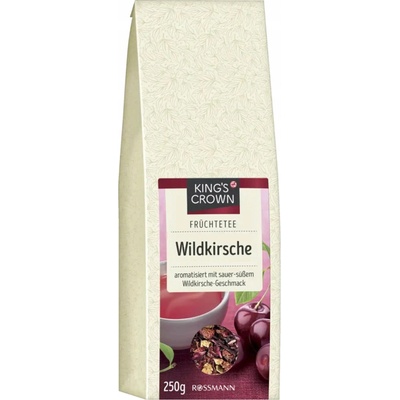 King's Crown Sypaný ovocný čaj divoká třešeň 250 g