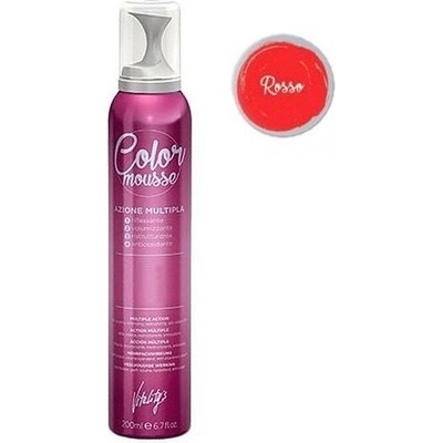 Vitality's Color Mousse farebné penové tužidlo Rosso červená 200 ml