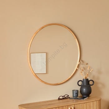 Atmosphera - Огледало KIM Ø 75 см каучуково дърво (P6636)