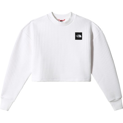The North Face Дамски топ с дълъг ръкав w mhysa quilted l/s top tnf white - s (nf0a5id9fn4)