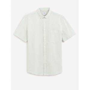 Celio Светлозелена обикновена риза Celio Daxfordmc Celio | Zelen | МЪЖЕ | S
