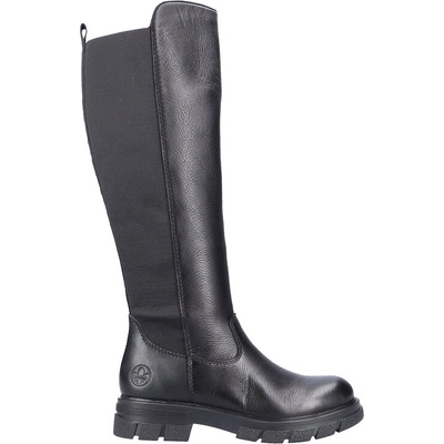 Dámské kožené kozačky RIEKER Z9158-00 černé
