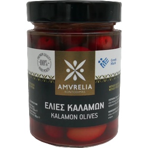 Amvrelia kontodimas Маслини kalamon 180 грама - стъклен буркан