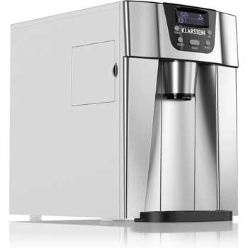 Klarstein ICE VOLCANO 2G машина за ледени кубчета LED | 12кг на всеки 24ч | 2л | 6-10 мин сребриста (ICE4-Ice-Volcano-2GS) (ICE4-Ice-Volcano-2GS)